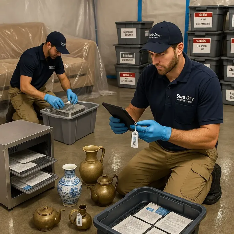 Content Protection and Restoration process in Crescent City, FL