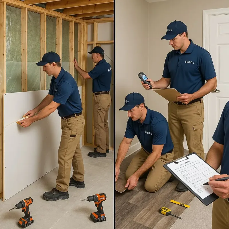 Repairs and Reconstruction process in Crescent City, FL