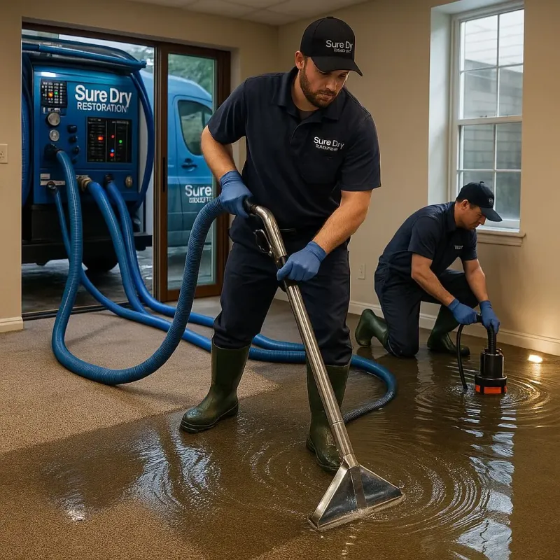 Water Extraction and Removal process in Crescent City, FL